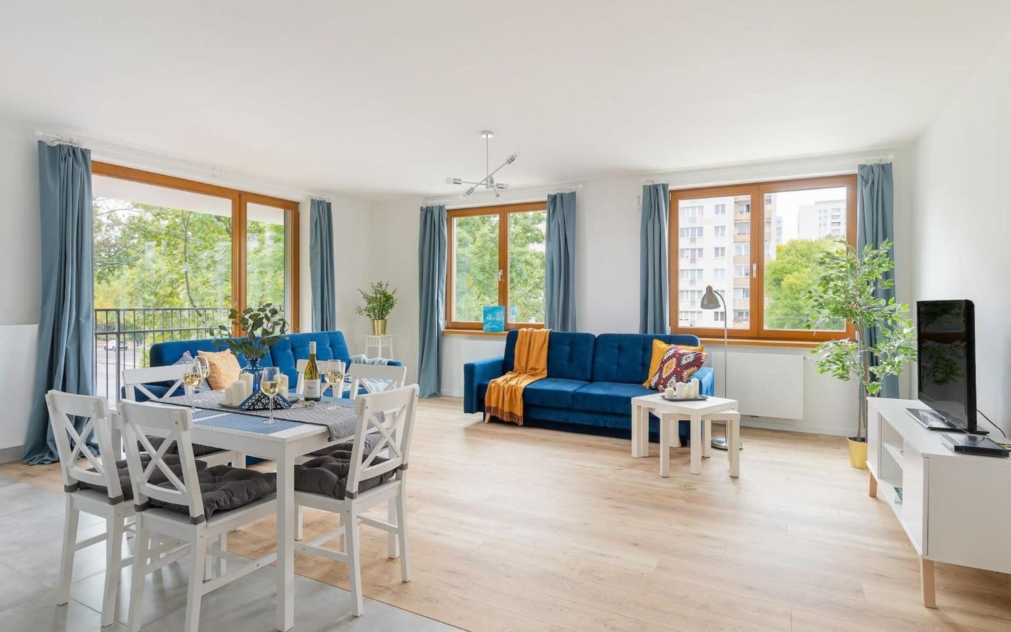Pulawska 221 - Colorful Apartment With Balcony By Noclegi Renters Warsaw Ngoại thất bức ảnh