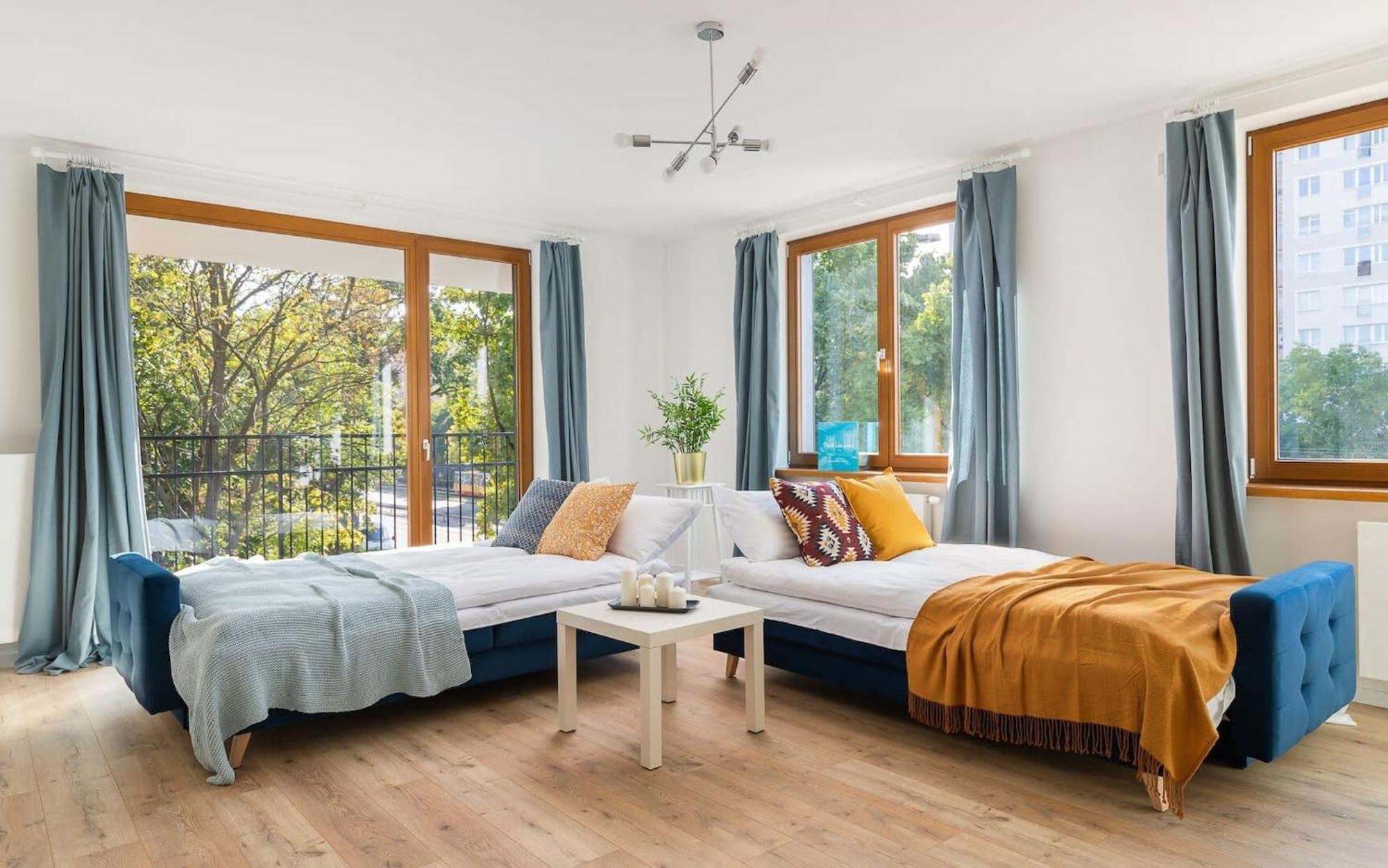 Pulawska 221 - Colorful Apartment With Balcony By Noclegi Renters Warsaw Ngoại thất bức ảnh